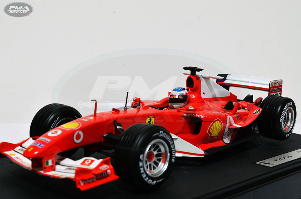 RUBENS BARRICHELLO 2004 FERRARI F2004 1:18
